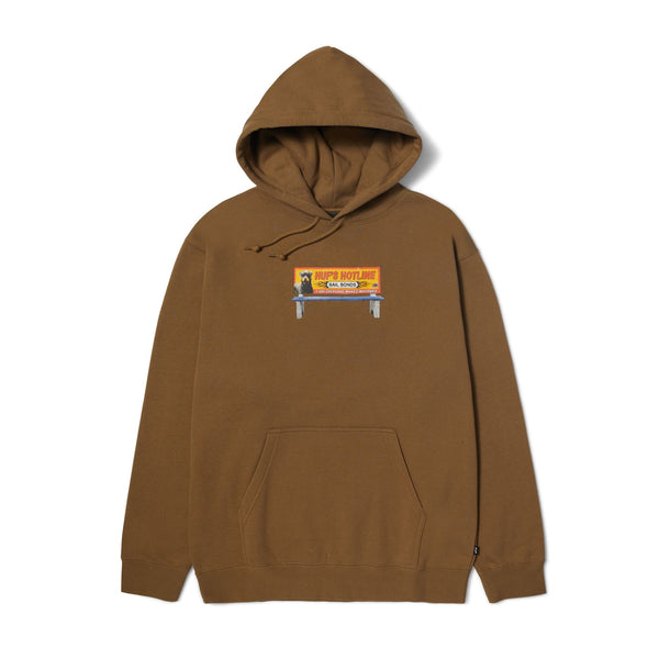 HUF Bail Bonds P / O Hoodie (Mud)
