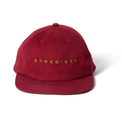 Chocolate Comic 6 Panel Cap Burgundy