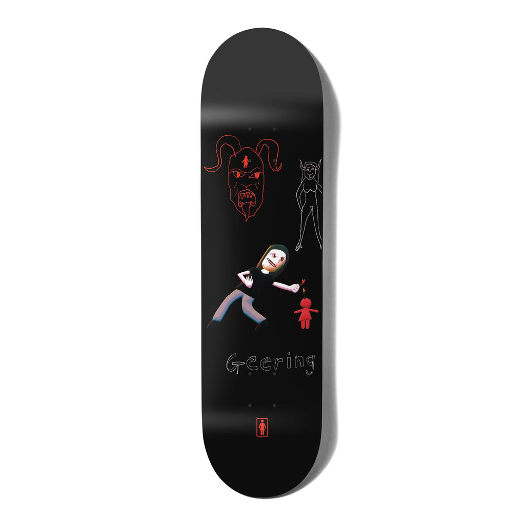 Girl Pro Model Breana Geering Skateboard Deck - 8.5"