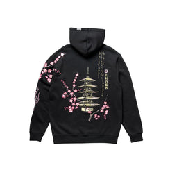 DGK Haiku Hooded Fleece Black - Skatewarehouse.co.uk