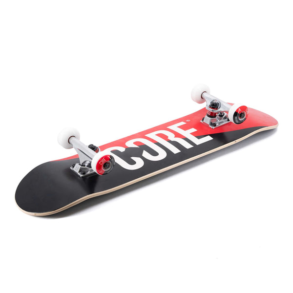 CORE C2 Split - Red / Black Complete Skateboard - 7.75
