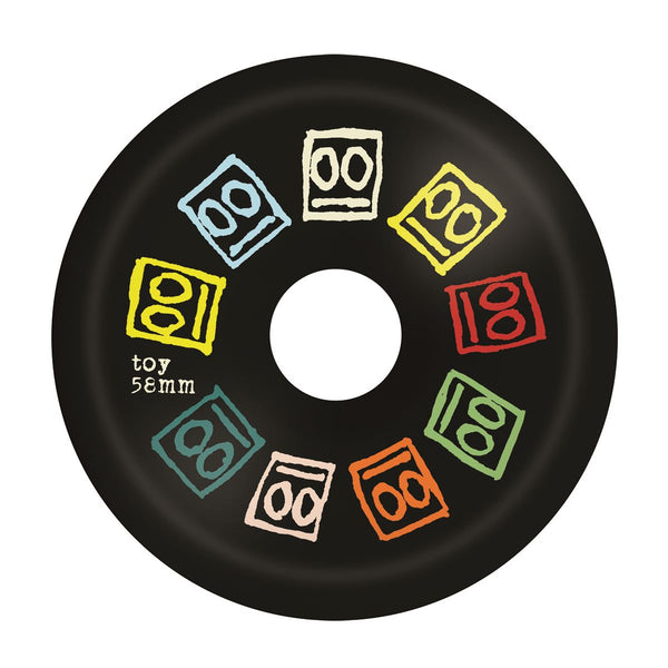 Toy Machine Bots Skateboard Wheels Black / 97A - Skatewarehouse.co.uk