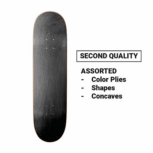 HLC Blank Skateboard Deck - 8.125