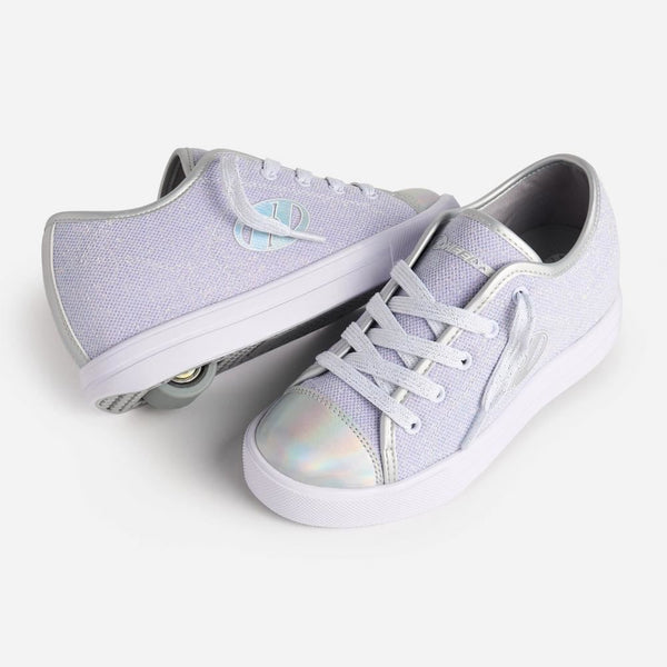 Heelys Classic Em - Silver / White / Grey - Skatewarehouse.co.uk