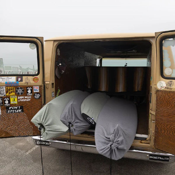 Captain Fin Co - Longboard Boardsock - Grey Surf Accessory - 9'3