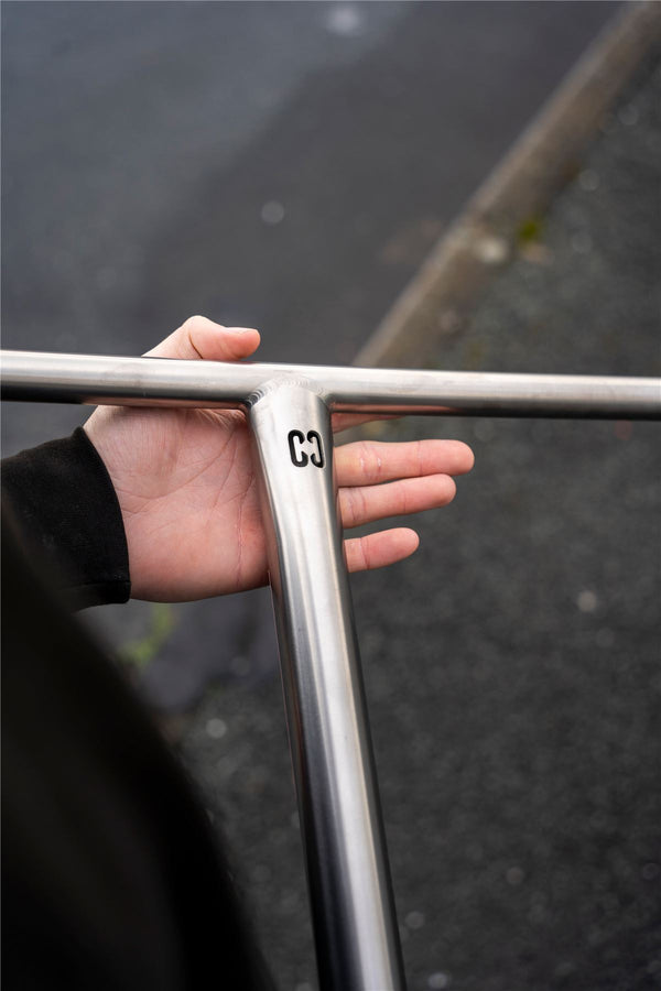 CORE Nova V2 Titanium Stunt Scooter Bars 580mm SCS / HIC - Raw