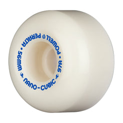 Powell-Peralta Dragon AA Nano Cubic • x 37mm • 97A • Off White / Blue Skateboard Wheels - 56mm
