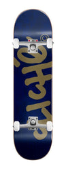 Cliché Handwritten Navy / Gold x Venom Custom Complete Skateboard - 8"