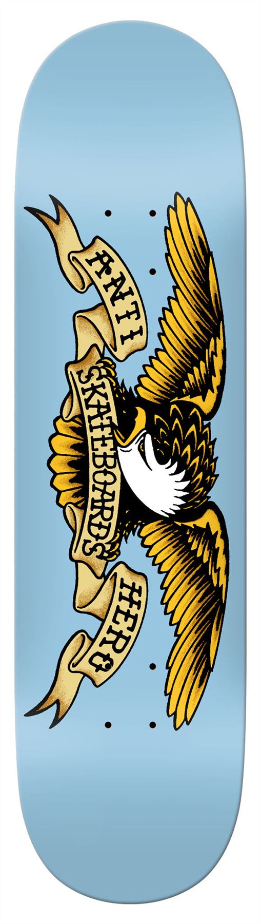 Anti Hero Classic Eagle - BBS Skateboard Deck - 8.28