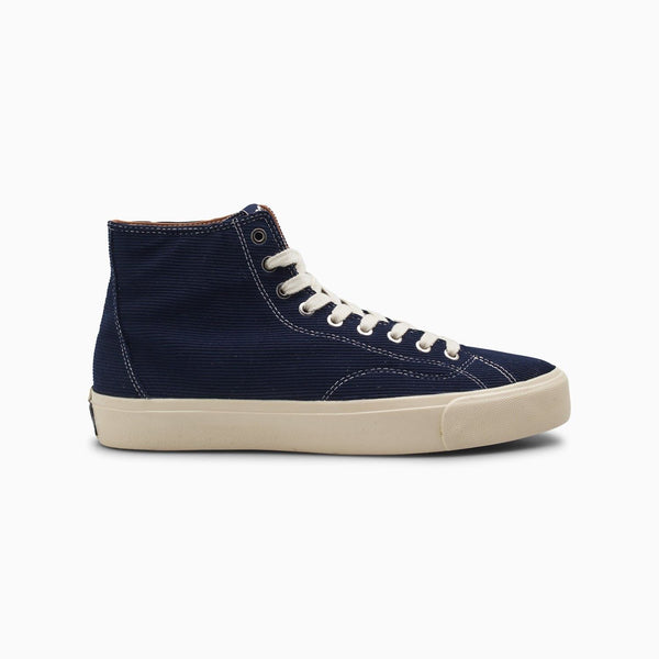 VM003 HI Cord (DK Navy / White) Shoes - UK 8.5