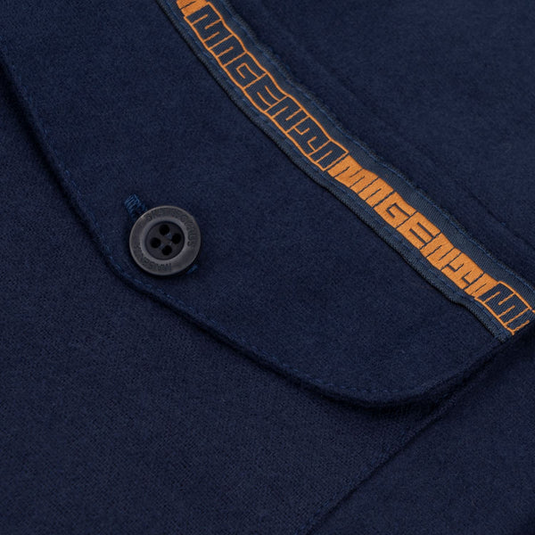 Magenta Maze Overshirt Navy - Skatewarehouse.co.uk