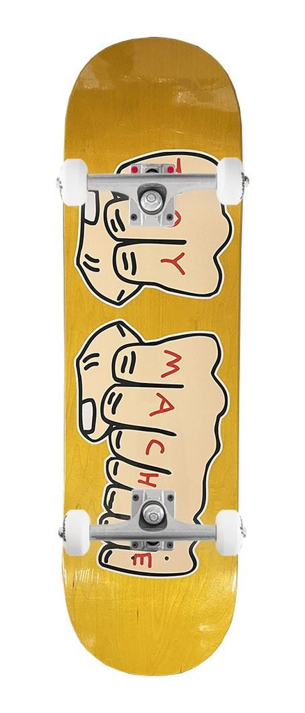 Toy Machine 'Fists' Assorted Woodstain (Spring '26) x Venom Custom Complete Skateboard - 8.5"
