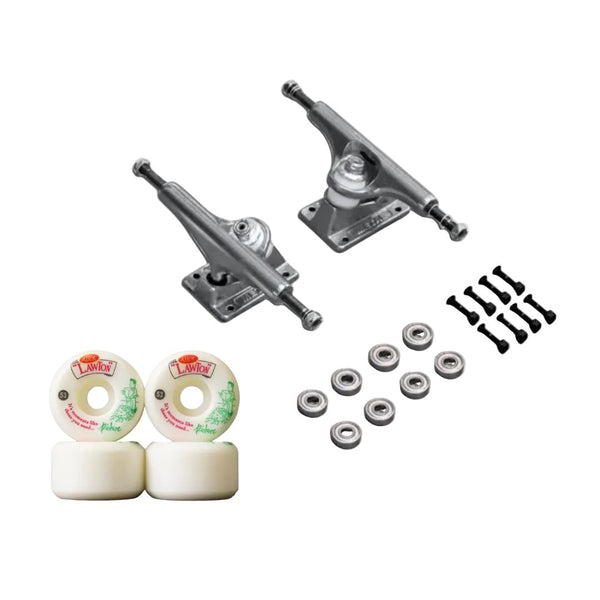 Picture Silver Undercarriage Kit - 53mm Skateboard Trucks (Pair)