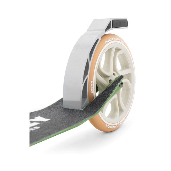 Frenzy 205mm Dual Brake V4 Recreational Scooter - Green - Skatewarehouse.co.uk