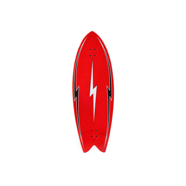 Hamboards - The Pescadito - North Shore Red - Deck Only - 43