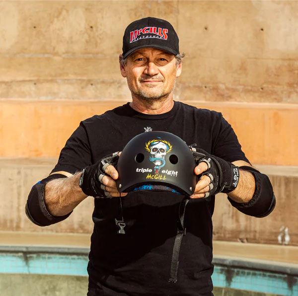 Triple Eight Sweatsaver Certified Helmet - McGill - Skatewarehouse.co.uk