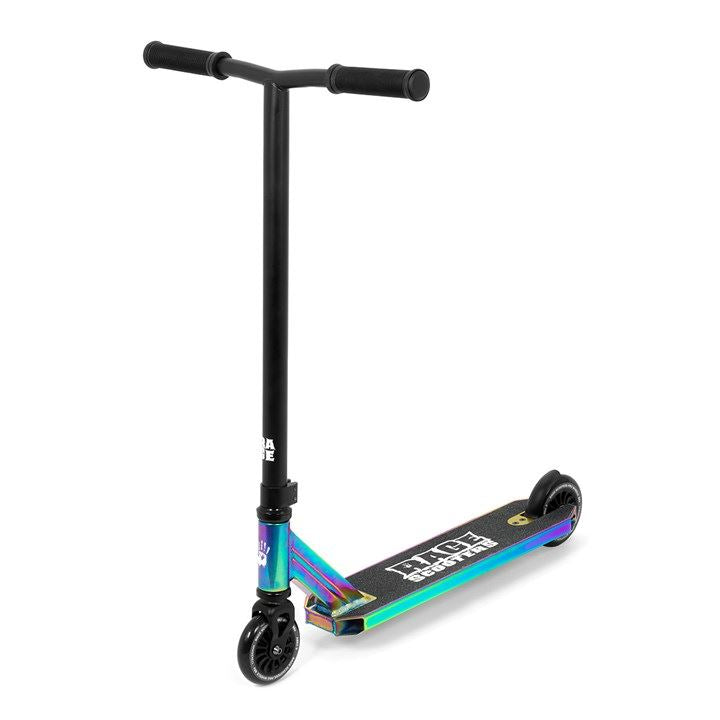 Rage One 110mm Neochrome Stunt Scooter - Full Size