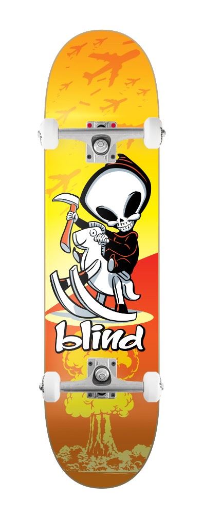 Blind Classic Crazy Horse Yellow x Venom Custom Complete Skateboard - 8.25