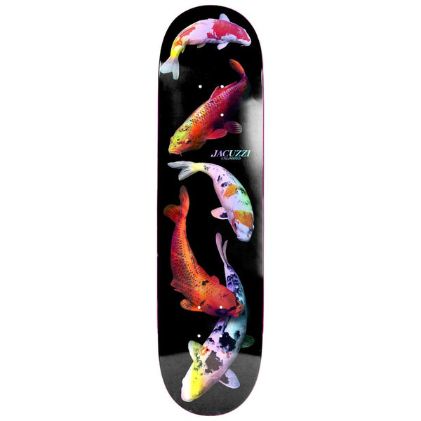 Jacuzzi 500 Years EX7 Black / Holographic Skateboard Deck - 8.5