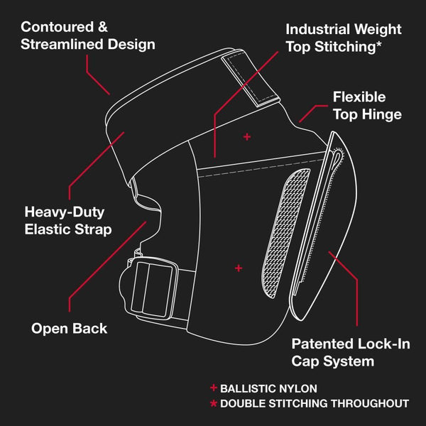Pro-Tec Pads Vert Knee Pad - Black