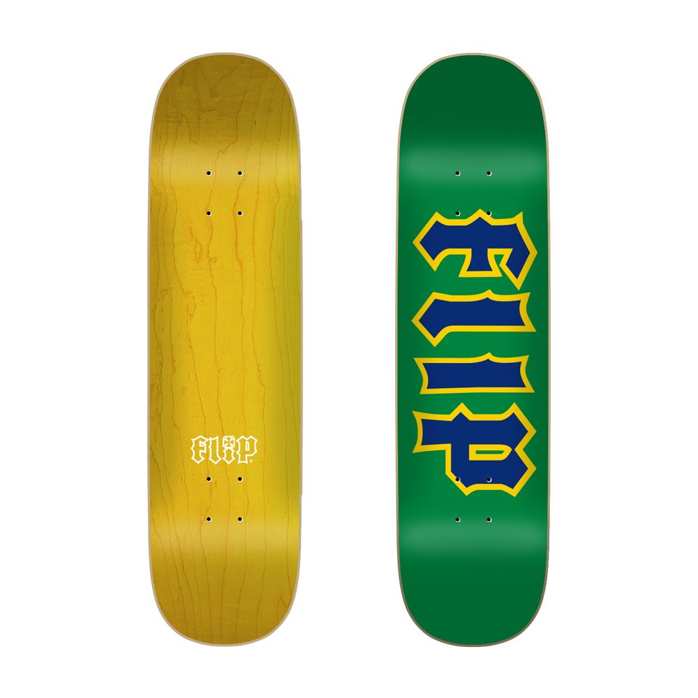 Flip Cancelled Green Flip Skateboard Deck - 8.125" - Skatewarehouse.co.uk