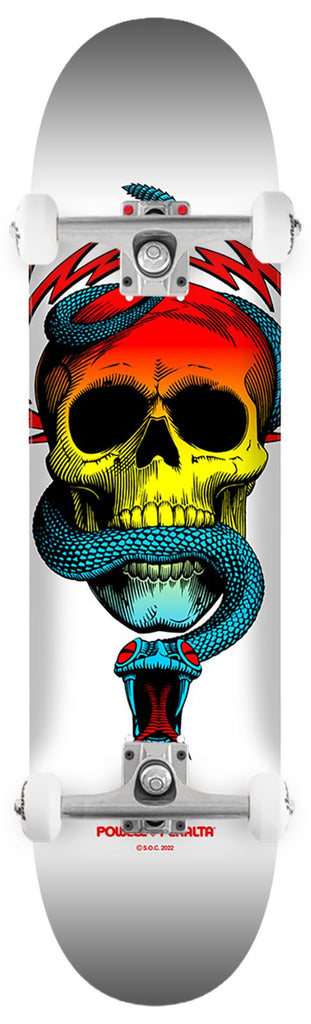 Powell Peralta McGill • Yellow Fade / White x Venom Custom Complete Skateboard - 8.5"