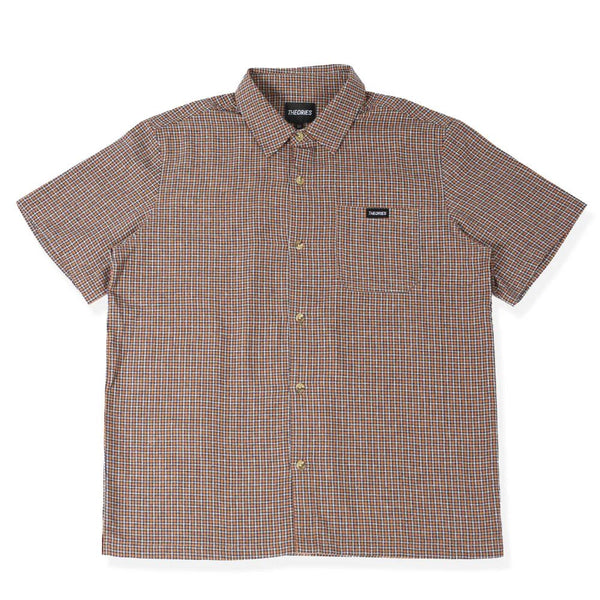 Theories Of Atlantis Avignon Flannel Button-Up Shirt - Skatewarehouse.co.uk