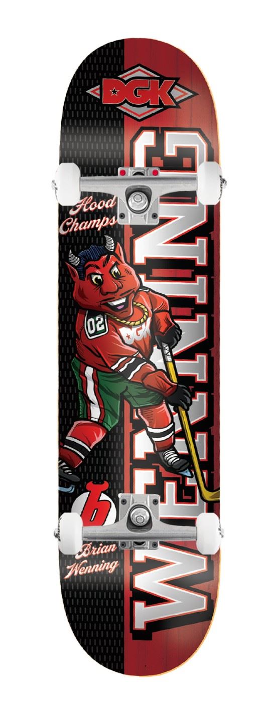 DGK Brian Wenning Street Soldier x Venom Custom Complete Skateboard - 8.25