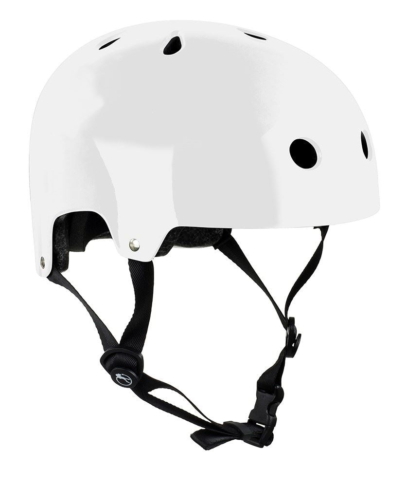 SFR Essentials Helmet - Gloss White - Skatewarehouse.co.uk