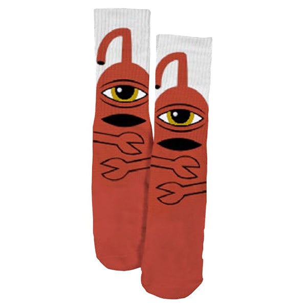 Toy Machine Sect Hug Sock Rust