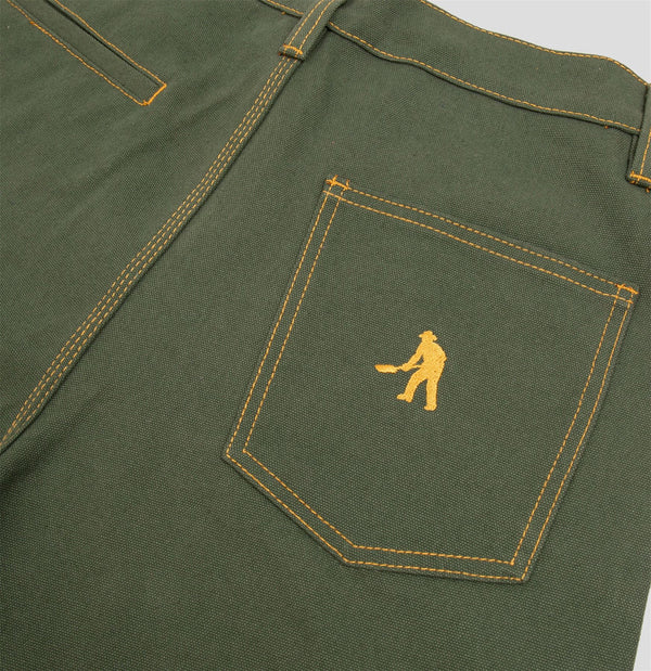 Diggers Club Pant (Olive / Gold Stitch)
