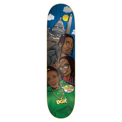 DGK Street Soldier 'The Harpers' Skateboard Deck - 8.0"