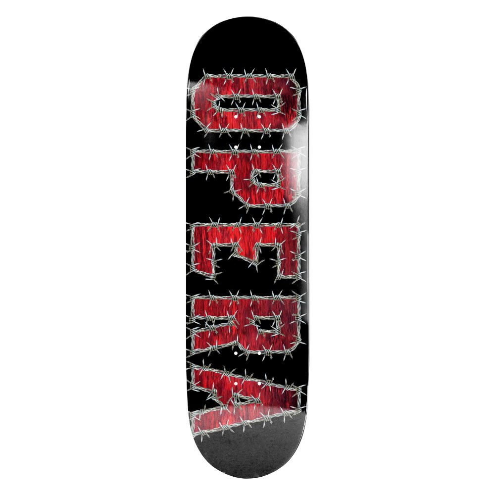 Opera Wire EX7 Black / Red Skateboard Deck - 8.0"