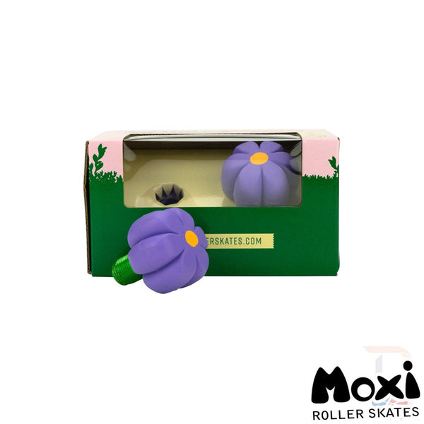 Moxi Petal Toe Stops - Violet Fnm (Pair) Scooter Brake