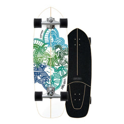 Carver Yago Dora Skinny Goat Surfskate Cruiser Skateboard CX - 9.75" x 30.75" - Skatewarehouse.co.uk