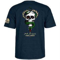 Powell-Peralta™ Mike McGill '40th Anniversary McTwist' Tee Navy - Skatewarehouse.co.uk