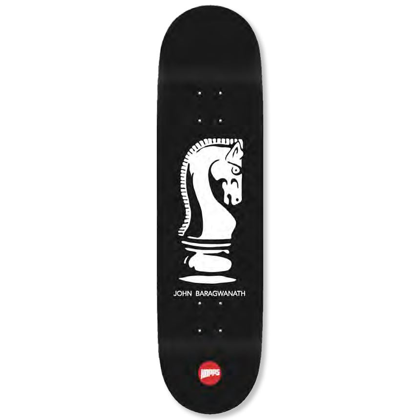 HOPPS John Baragwanath 'Chess' Skateboard Deck - 8.0"