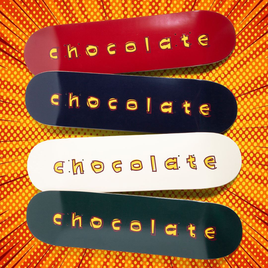 NEW - CHOCOLATE SKATEBOARDS - Jordan Traham - Brown Skateboard Deck - 8.5