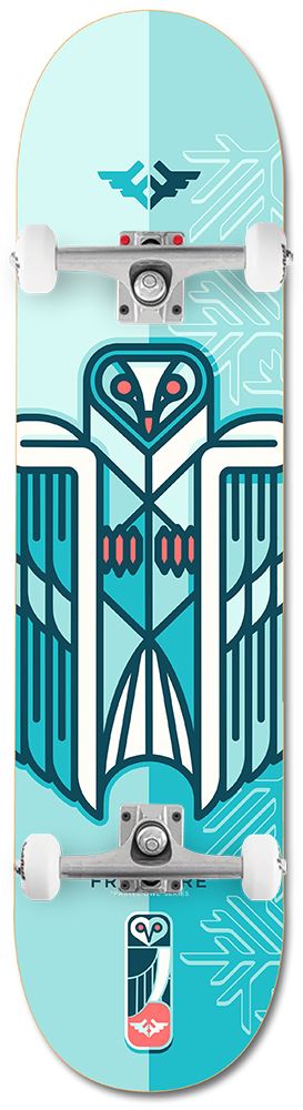 Fracture x Jono Wood Blue x Venom Skateboards Core Custom Complete Skateboard - 8.0 - Skatewarehouse.co.uk