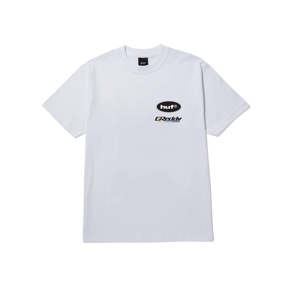 HUF Greddy Showcase S / S Tee (White)