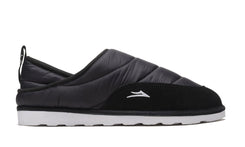 Lakai Owen Slippers Polyester Shoes - Black/White - Skatewarehouse.co.uk