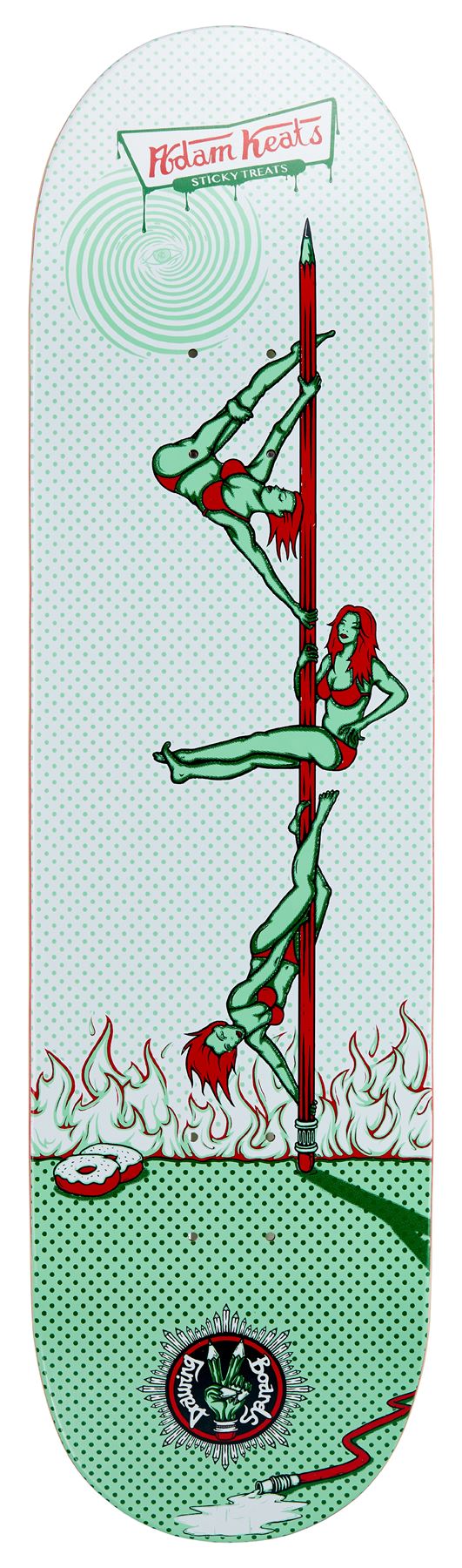 Drawing Boards Adam Keats Pro Skateboard Deck - 8.5