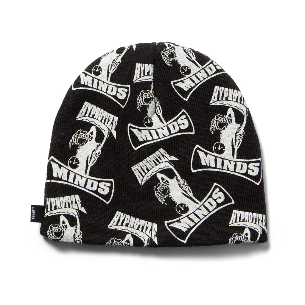 HUF Three 6 Mafia Skull Beanie (Black) - One Size