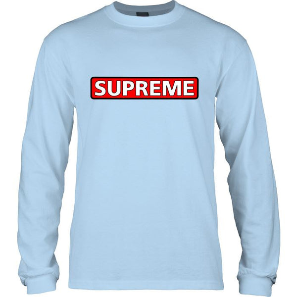 Powell-Peralta™ Supreme Longsleeve Tee Light Blue - Skatewarehouse.co.uk