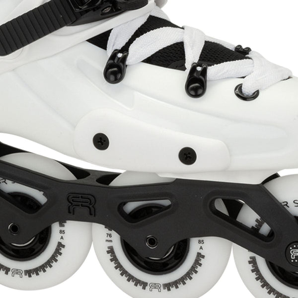 FR J CLUB V2 Adjustable In-Line Skates - White