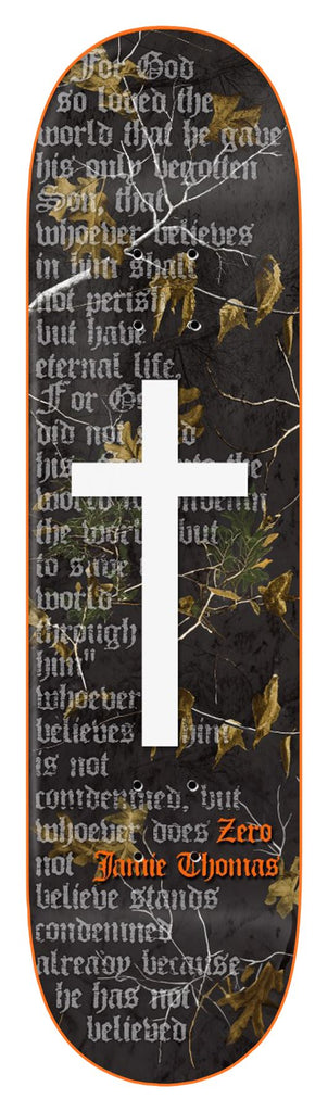 Zero Skateboard Realtree Thomas Cross Skateboard Deck - 8.25" - Skatewarehouse.co.uk
