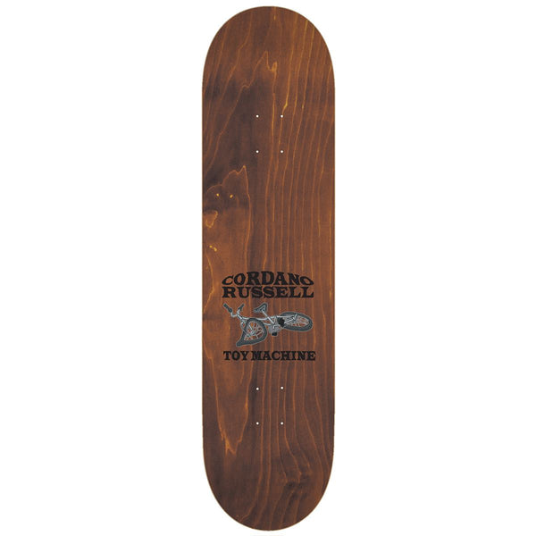 Toy Machine Cordano Russell 'Crash' Skateboard Deck - 8.5"