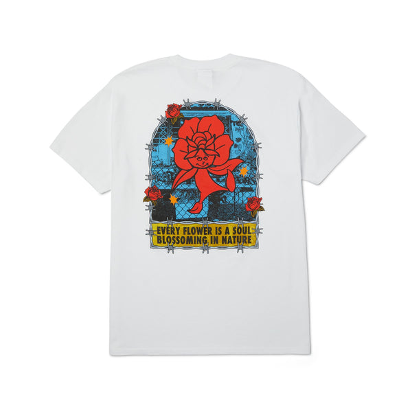 HUF Flower District SS Tee (White)