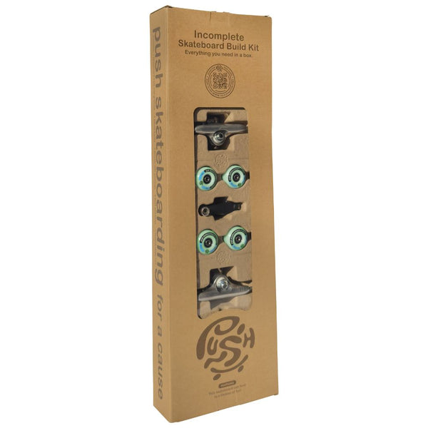 Push Frogster FP Incomplete Teal Skateboard Deck - 7.75