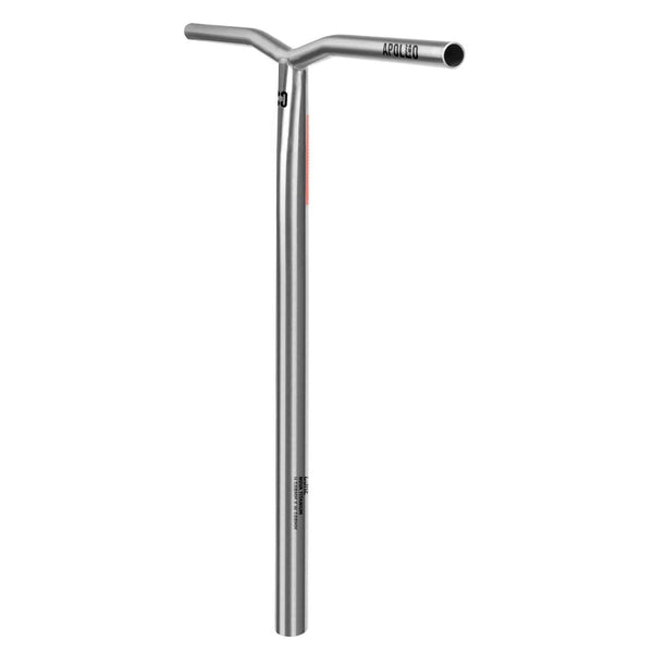 CORE Apollo V2 Titanium Stunt Scooter Bars 580mm SCS/HIC - Raw - Skatewarehouse.co.uk